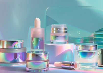 Efek Holografik Packaging Skincare