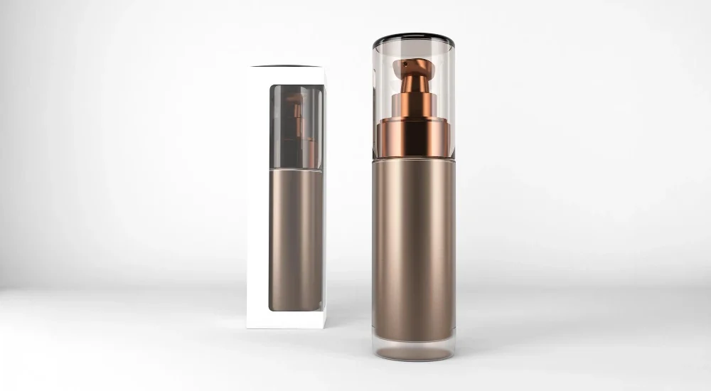 Packaging Botol Pump Stainless
