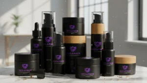 jar kosmetik wanra hitam premium