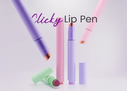 Custom Packaging Clicky Lip Pen