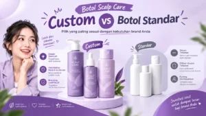 Mengenal Botol Scalp Care Custom dan Botol Standar
